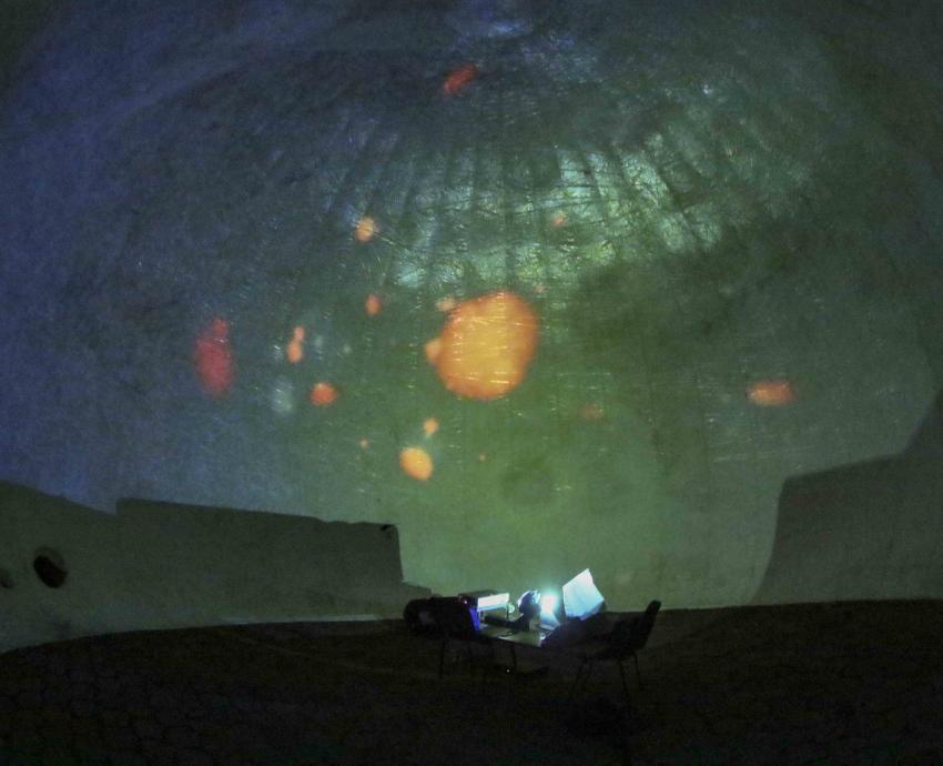 Preparan instalación de Planetario móvil en el Instituto de Astronomía y Meteorología