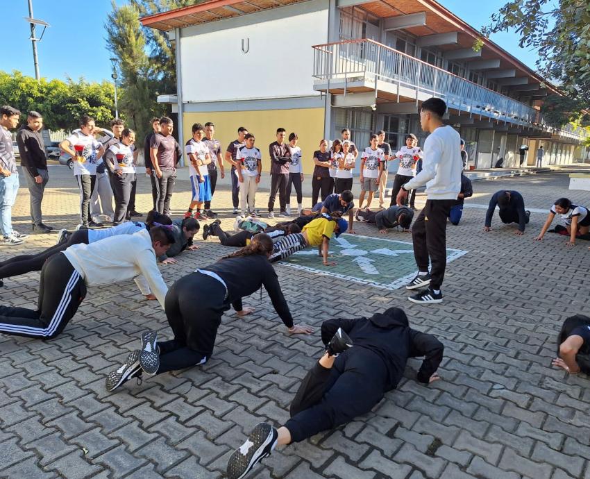 Estudiantes llevan el deporte a escuelas de la región Sur de Jalisco