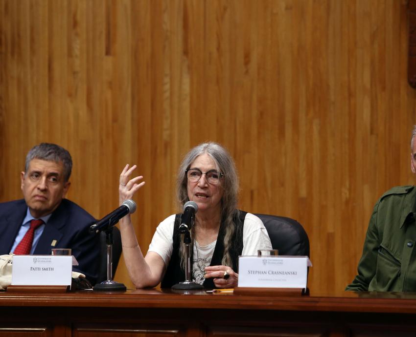 Patti Smith encantará a tapatíos con experimentación sonora y poética en el CSAE