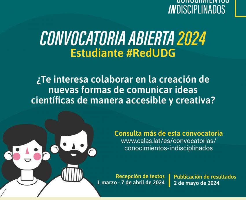 Lanzan convocatoria para la tercera edición de “Conocimientos Indisciplinados”