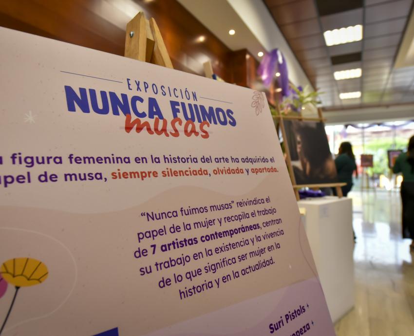 “Nunca fuimos musas”, exposición que reivindica el papel de la mujer en el arte