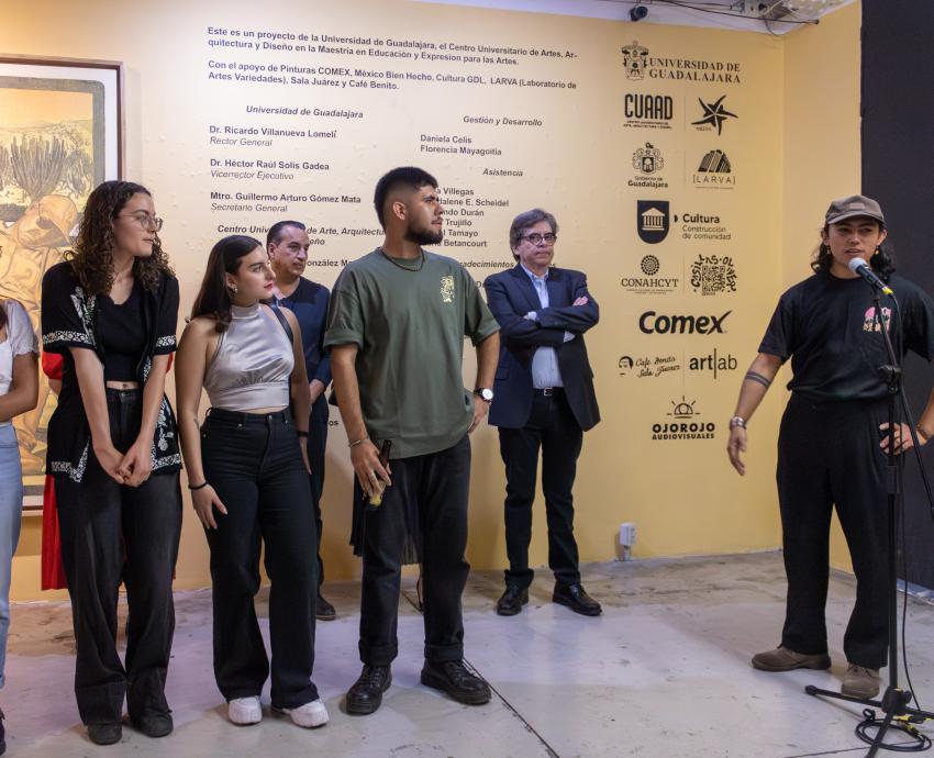 Alumnos del CUAAD presentan proyectos artísticos finales en reconocidos espacios culturales