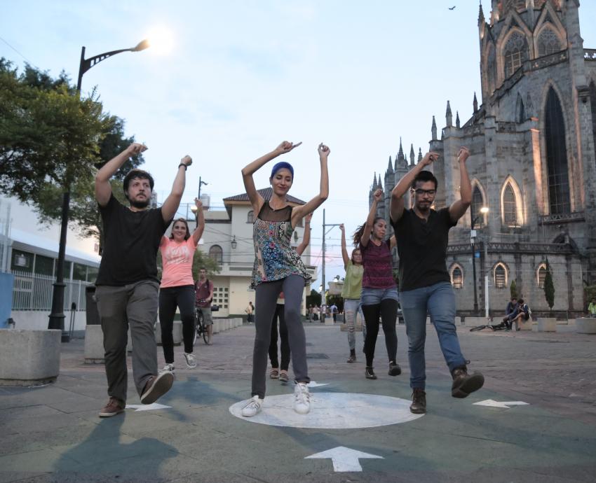 Descentralizan la cultura con baile swing en barrio de San Andrés