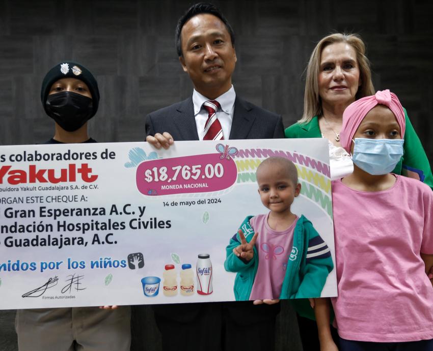 Entregan donativos por campaña “Unidos por los niños”