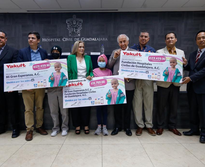 Entregan donativos por campaña “Unidos por los niños”