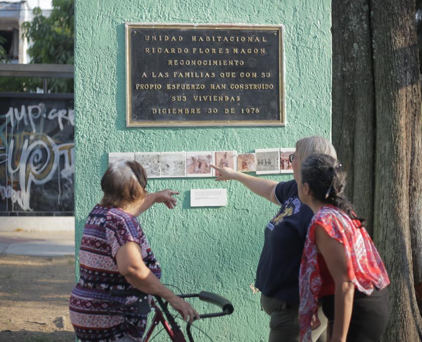 Recuperan memoria histórica del barrio de la Flores Magón en Guadalajara