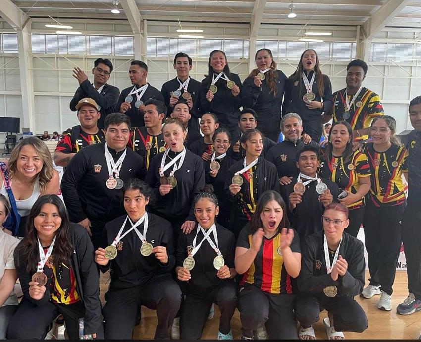 Suma UdeG medallas en judo, box, esgrima, tiro con arco, rugby y escalada deportiva en Universiada Nacional 2024