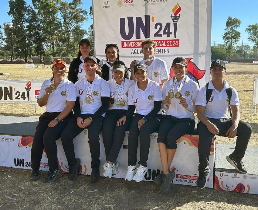 Suma UdeG medallas en judo, box, esgrima, tiro con arco, rugby y escalada deportiva en Universiada Nacional 2024