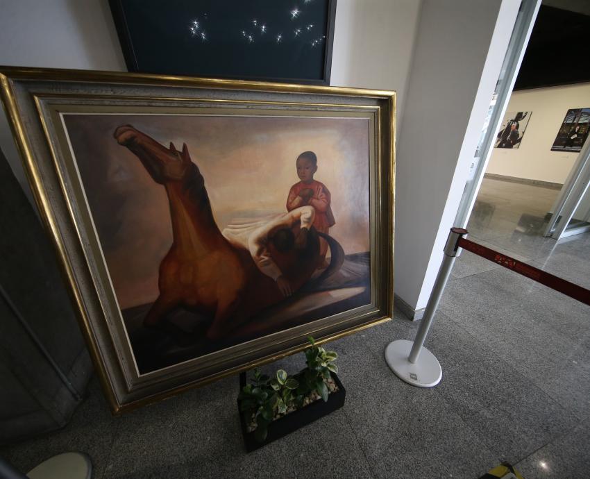 Inauguran exposición de Jesús Guerrero Galván en la BPEJ