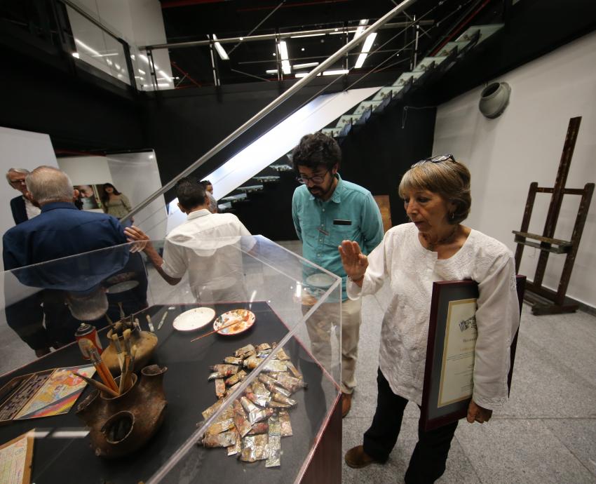 Inauguran exposición de Jesús Guerrero Galván en la BPEJ