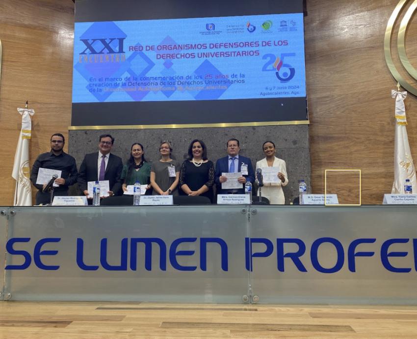 Asume UdeG presidencia de la Red de Organismos Defensores de los Derechos Universitarios