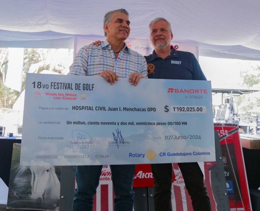 Logra expectativa de recaudación edición 18 del Festival de Golf “Vivan los Niños con Cáncer” 