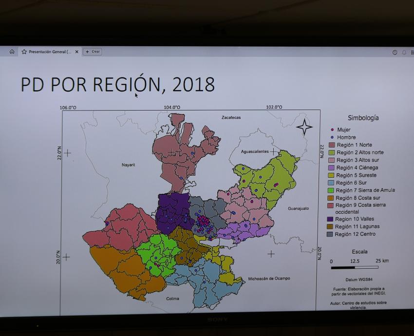 Mapean desapariciones de personas en Jalisco