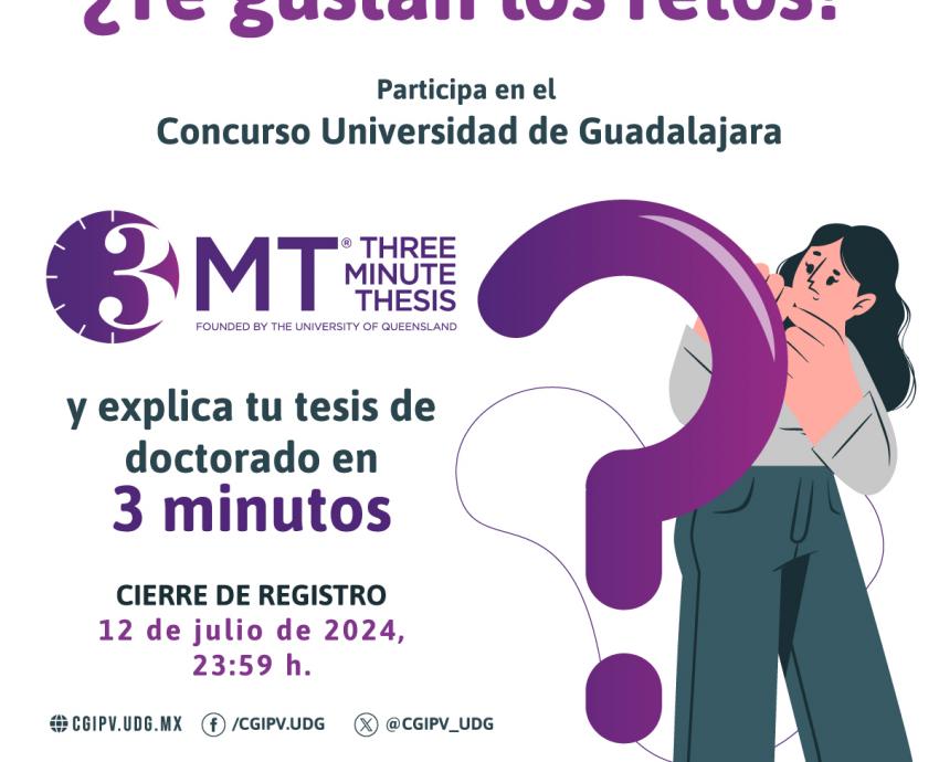 Cierra registro para ser representante de la UdeG en concurso nacional
