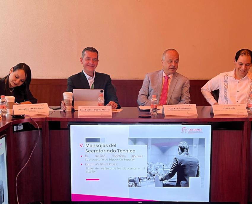 Presentan logros en acceso a educación para la diáspora mexicana
