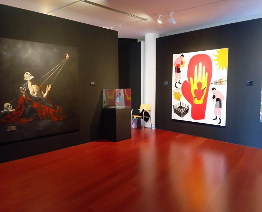 Artistas de la UdeG exponen obras contemporáneas en España
