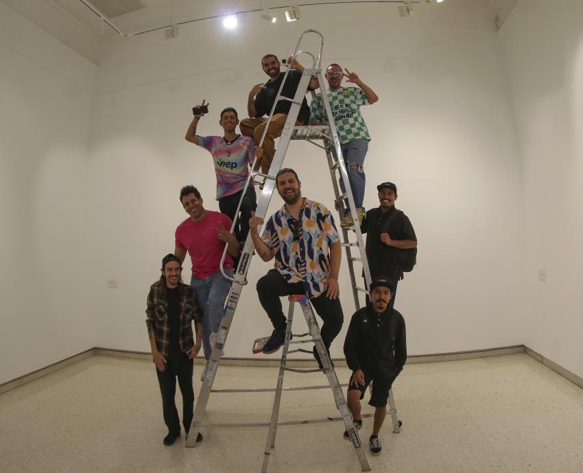 A grafitear el MUSA; artistas urbanos toman los muros del recinto