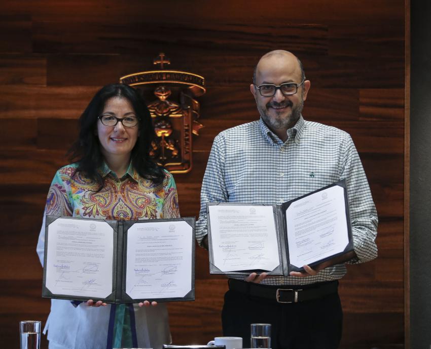 UdeG firma convenio con la Cumbre Mundial de Premios Nobel de la Paz
