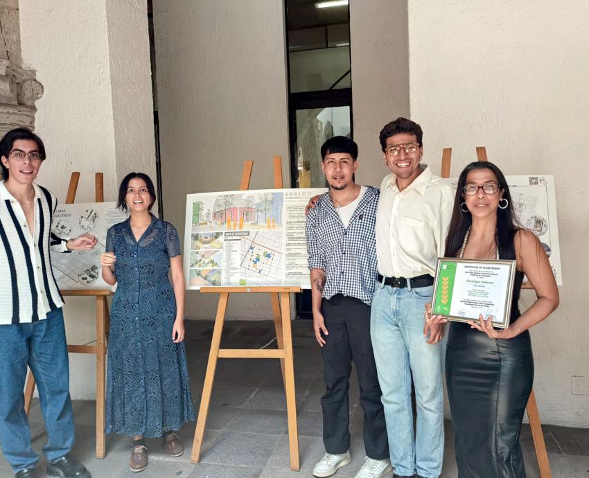Alumnos del CUAAD logran el tercer lugar en concurso internacional de C40 Cities