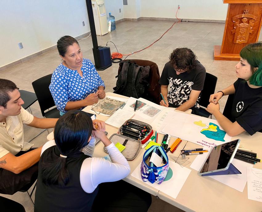 Realiza CUAAD workshop sobre innovación contra incendios en el Bosque La Primavera