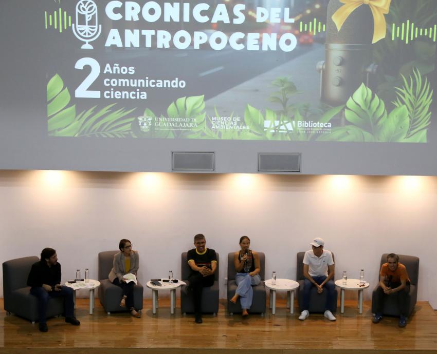 Celebra podcast “Crónicas del Antropoceno” su segundo aniversario