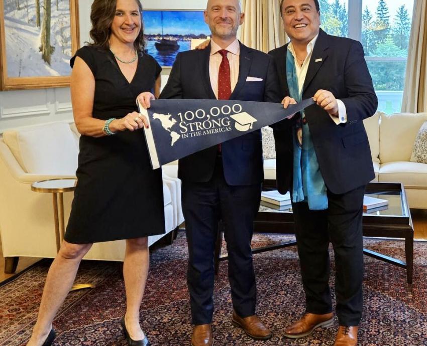 Reconocen proyecto de CUCEA en Subvención 100,000 Strong in the Americas