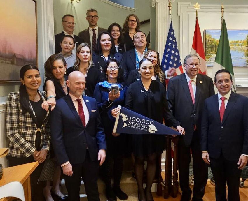 Reconocen proyecto de CUCEA en Subvención 100,000 Strong in the Americas