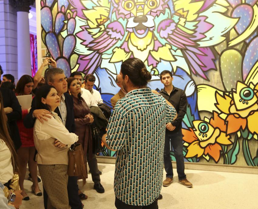 Arte urbano se proyecta en el MUSA