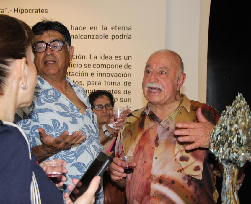 Galería Jorge Martínez muestra la “tridimensionalidad” de Agustín Ramírez