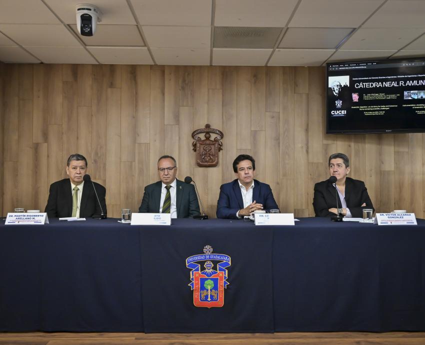 Buscan soluciones al tratamiento de aguas desde la Cátedra Neal R. Amundson, del CUCEI