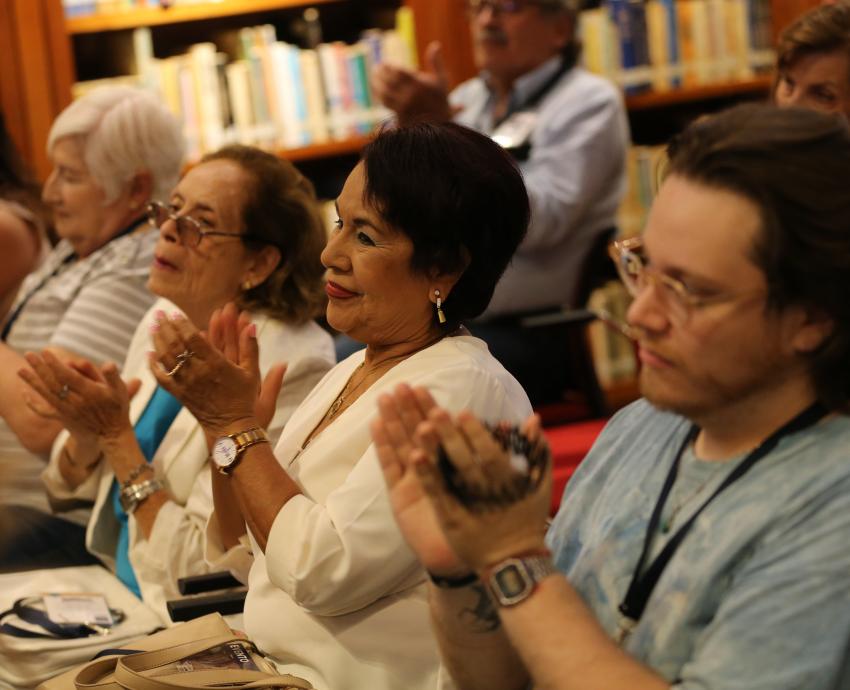 “1968 Bonn”, la nueva novela de Wolfgang Vogt fue presentada en la Biblioteca Iberoamericana Octavio Paz