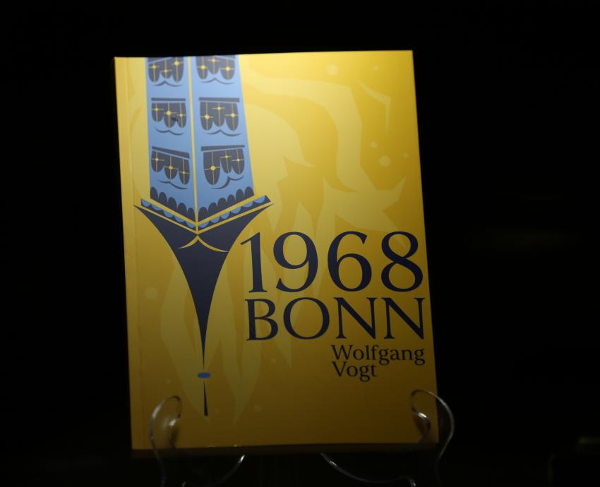 “1968 Bonn”, la nueva novela de Wolfgang Vogt fue presentada en la Biblioteca Iberoamericana Octavio Paz