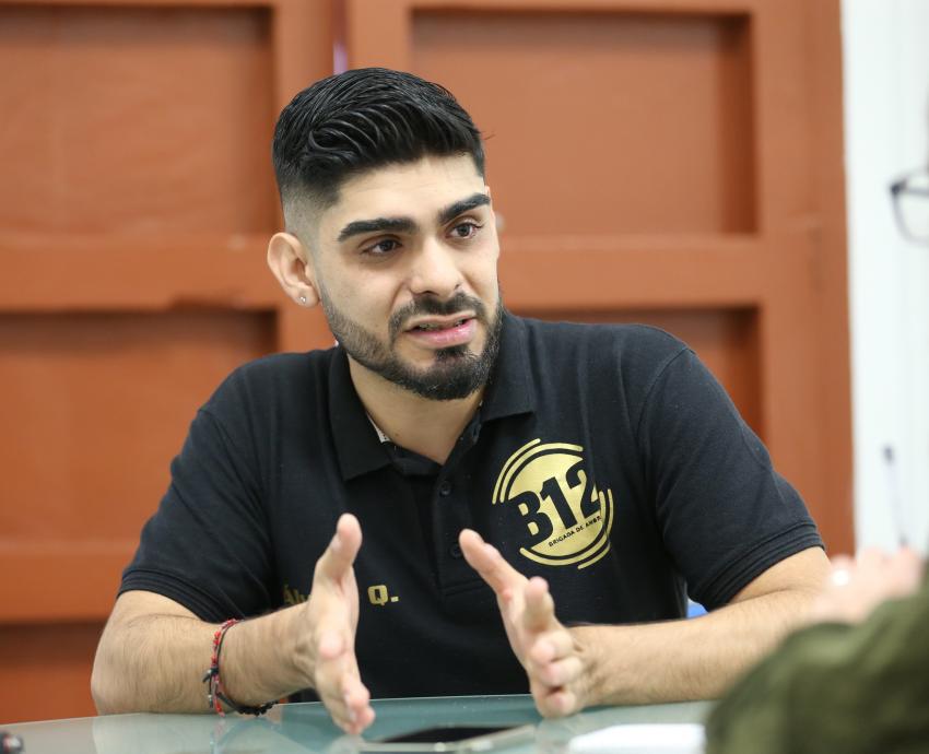 Álvaro Quiroz, estudiante del CUAAD, primer mexicano en ser reconocido en Cumbre de Jóvenes Activistas de la ONU 
