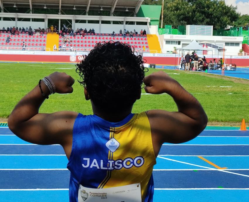 Gana estudiante de CUGDL medalla de plata en Paranacionales CONADE 2024