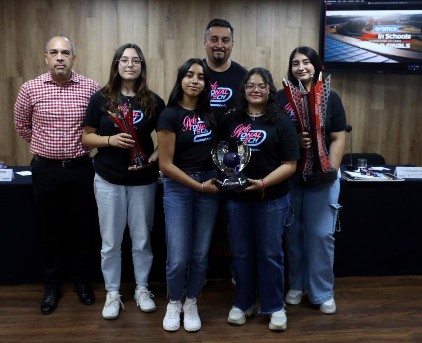 Participarán alumnas de Prepa Tonalá Norte en final mundial de F1 in Schools en Arabia Saudita