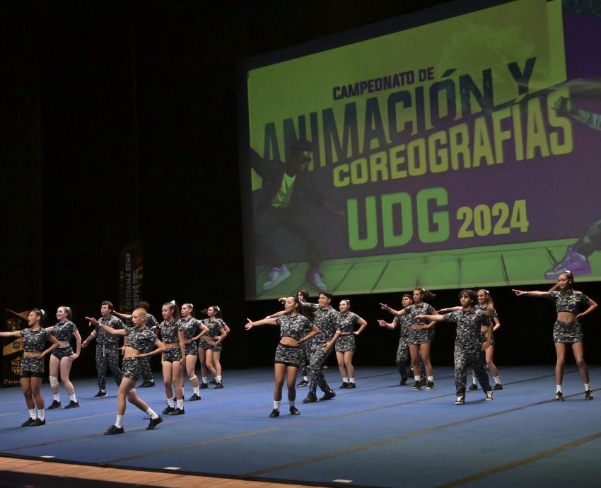 Estilo y coordinación en el Campeonato de Animación y Coreografías UdeG 2024