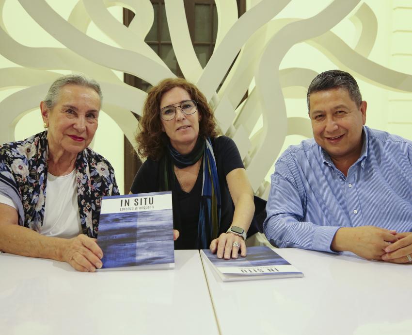 Lorenza Aranguren presenta Catálogo de exposición “In situ” en el MUSA