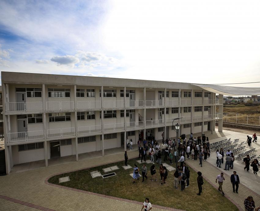 Entregan primera etapa de la Preparatoria Tonalá Sur