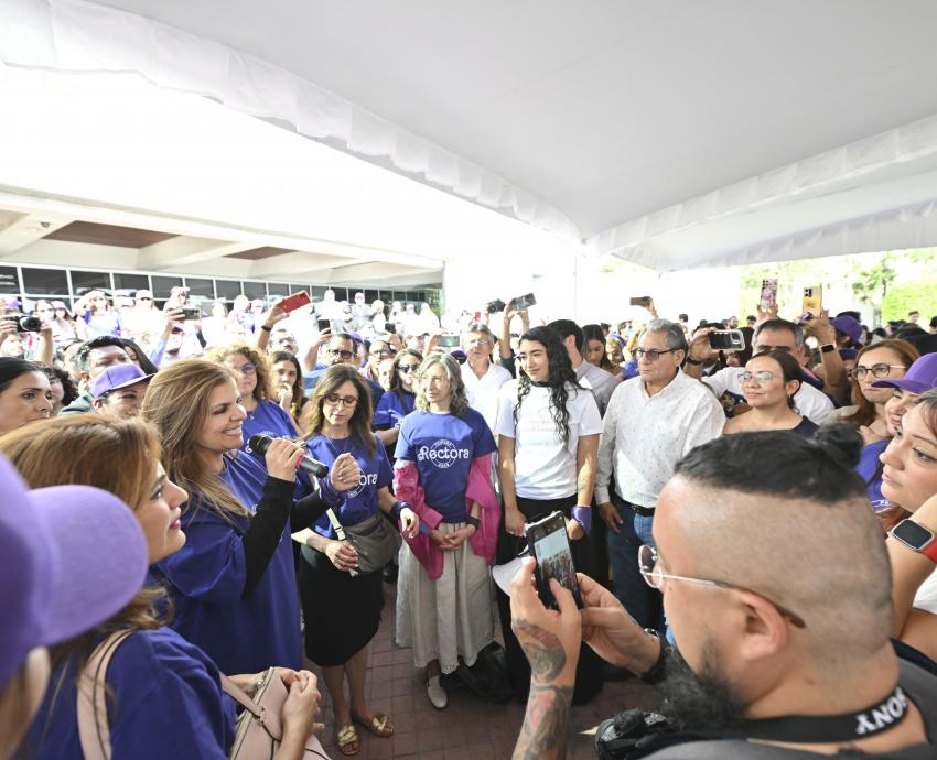 Por una Rectoría General comprometida y cercana a la comunidad universitaria: Karla Planter