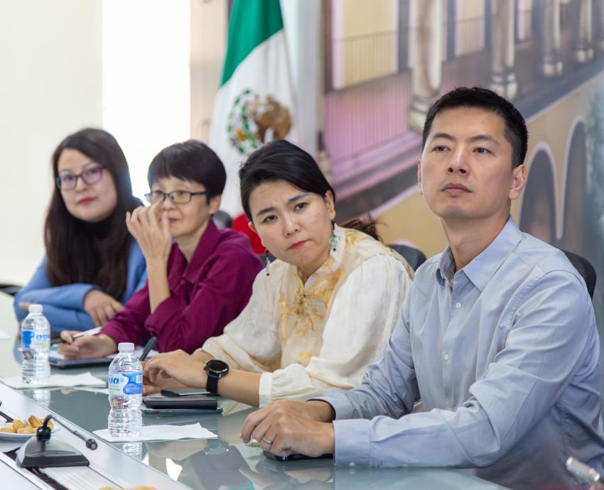 Trabajarán CUAAD-UdeG y Universidad de la Ciudad de Beijing plan para colaboración académica y estudiantil