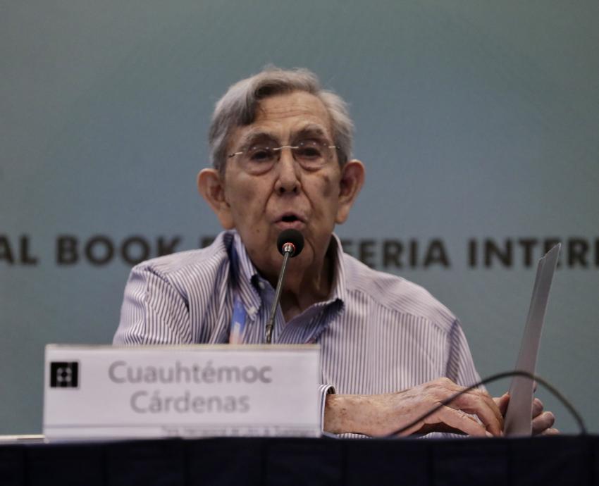 Promueve Cuauhtémoc Cárdenas estrategia nacional de desarrollo sostenible