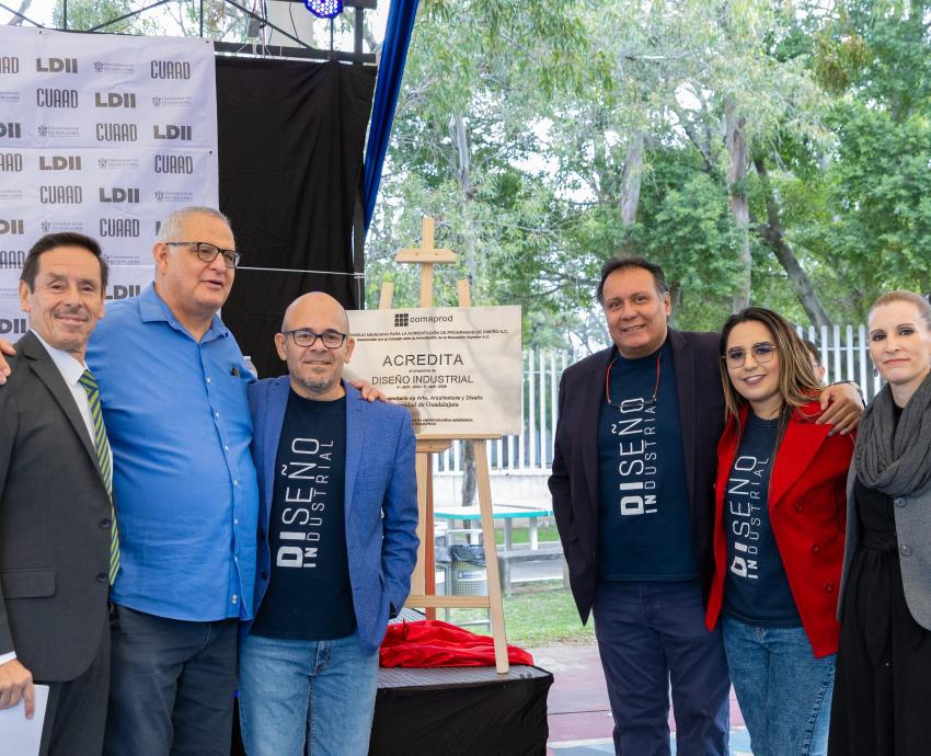 Licenciatura en Diseño Industrial del CUAAD recibe constancia de calidad por cuarta ocasión