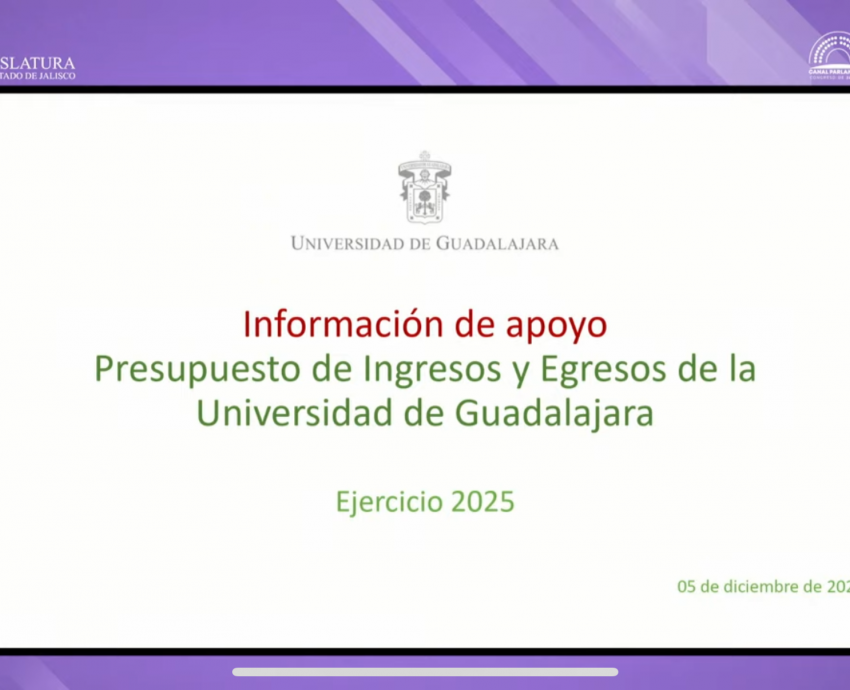 Plantea Rector General alcances del presupuesto constitucional ante diputados locales