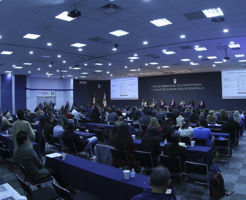 Concluye en CUCEA el Foro de Consulta del Plan Nacional de Desarrollo