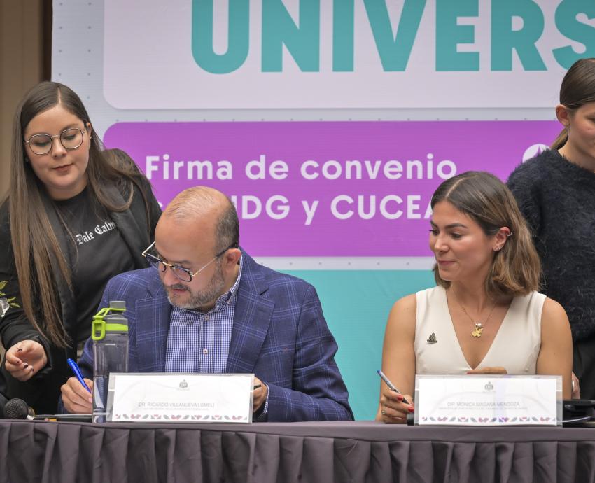 Firman convenio UdeG y Congreso de Jalisco para fortalecer educación y servicio público