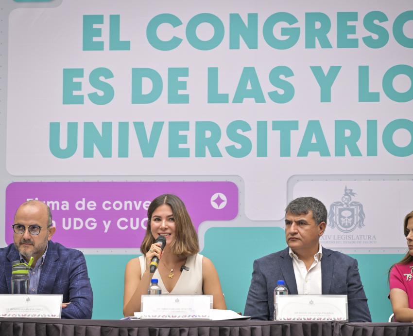 Firman convenio UdeG y Congreso de Jalisco para fortalecer educación y servicio público