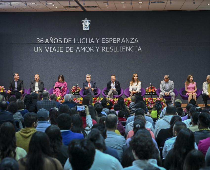 Celebran 36 años de brindar una segunda oportunidad de vida a niñas y niños con cáncer
