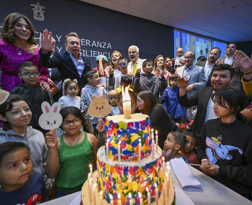 Celebran 36 años de brindar una segunda oportunidad de vida a niñas y niños con cáncer