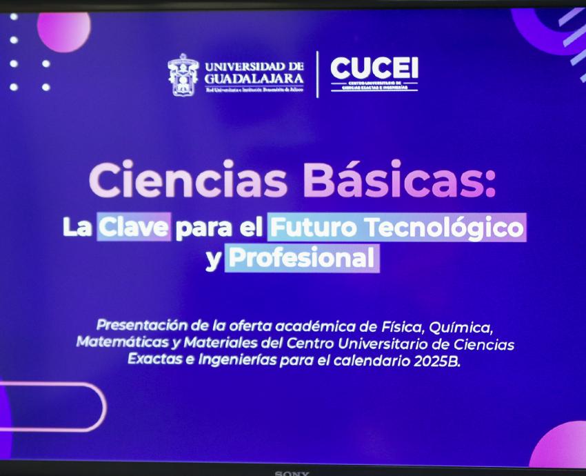 Licenciaturas en ciencias básicas, clave en el futuro industrial y tecnológico del país