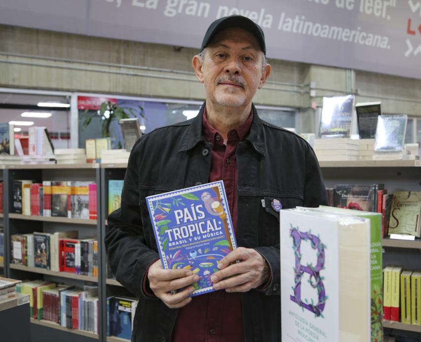 Presentan el libro “País tropical: Brasil y su música” en FIM GDL 2025